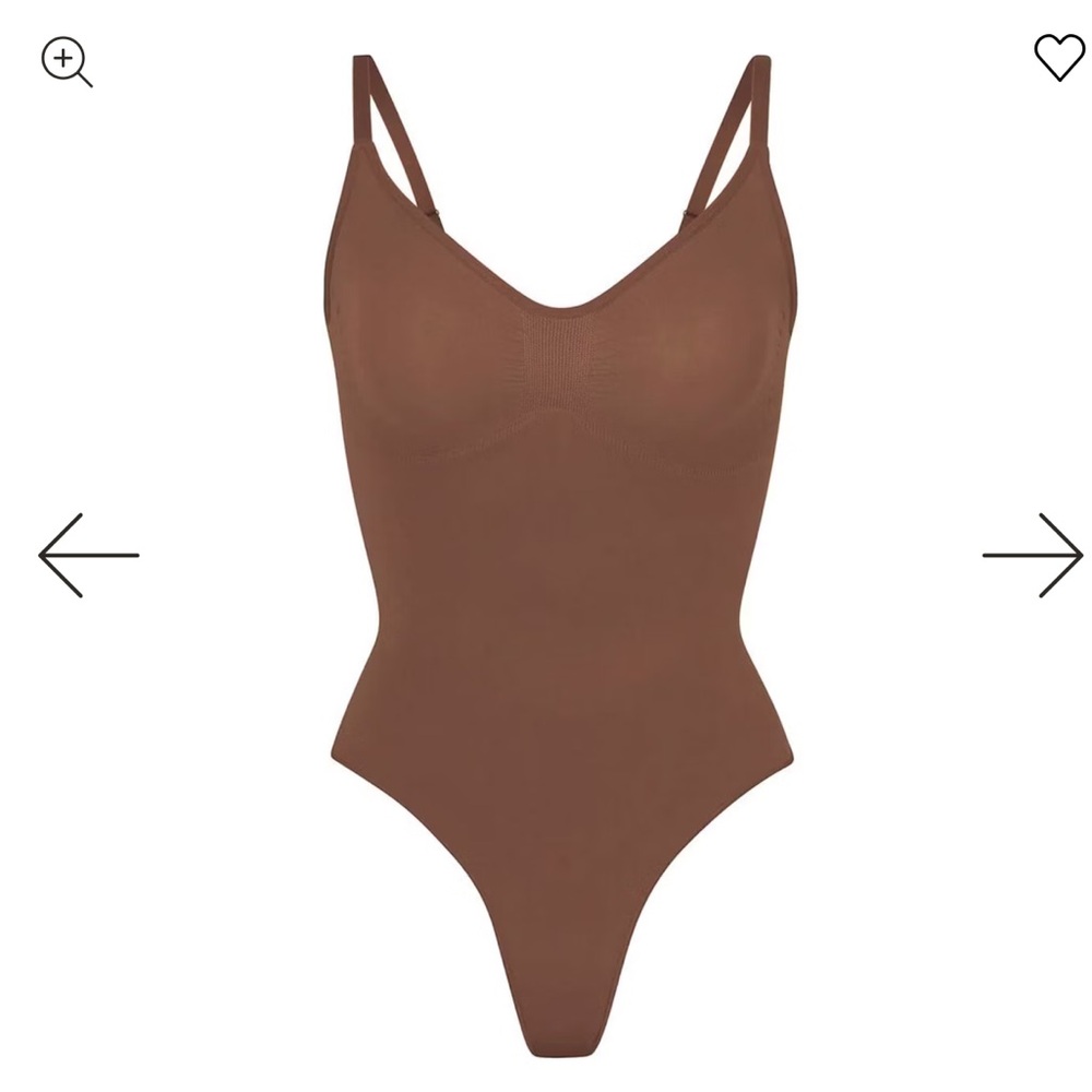 SKIMS Seamless Sculpt Thong Bodysuit - Jasper